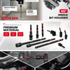14-Piece Impact Socket Adapter Set with Quick-Release Extensions and Magnetic Holder