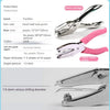 Metal Single-Hole Punch for Scrapbooking and Crafts