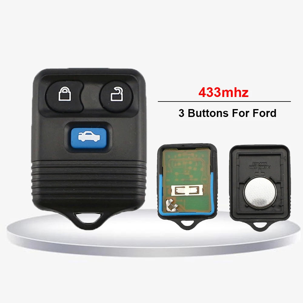 Replacement Remote Car Key for Select Ford, Lincoln, Mercury & Mazda Models