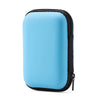 Light blue hard EVA protective case for a SanDisk Extreme portable SSD