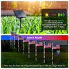 Solar-Powered LED American Flag Garden Light