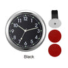 Mini Car Clock with Glow-In-The-Dark Dial and Air Vent Clip