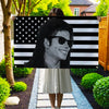 Michael Jackson Tribute Flag - Black American Tapestry Wall Hanging
