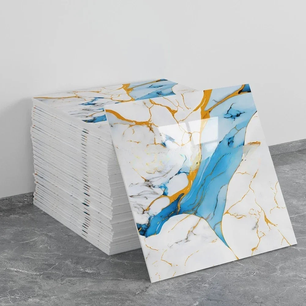 Waterproof Marble Peel and Stick Wall Tiles