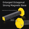 Magnetic Ceiling Leveling Ruler with Dual-Sided Scale