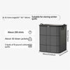 Large Foldable Non-Woven Storage Bag with Zipper and Handles