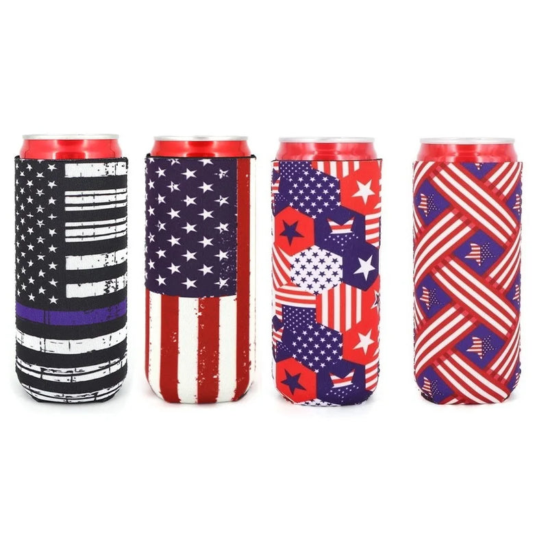 Slim Can Cooler Sleeves (4-Pack)