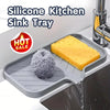 Multifunctional Silicone Faucet Mat and Kitchen Sink Organizer