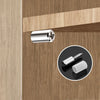 Self-Tapping Cabinet Shelf Supports with Rubber Sleeves