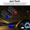 Solar Powered Simulated Car Alarm LED Light