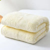 Couverture en coton jacquard