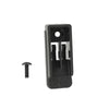Black belt clip hook bit holder for cordless drills