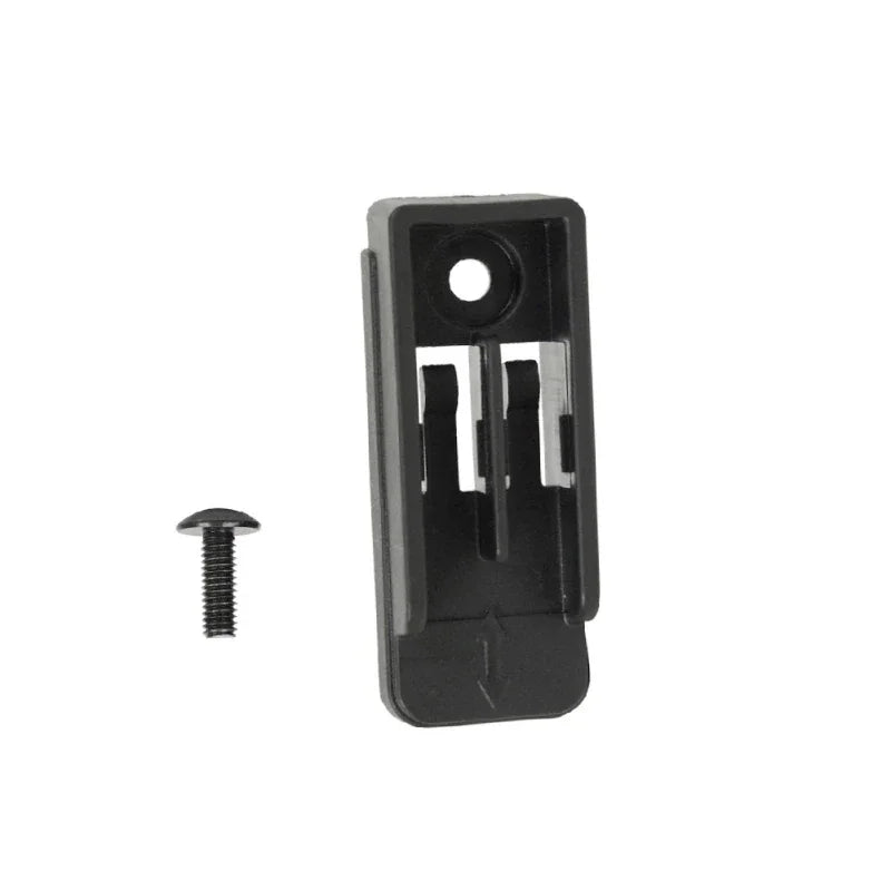 Black belt clip hook bit holder for cordless drills