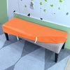 Waterproof PU Leather Bench Cover – Stretch Fit, Removable & Washable
