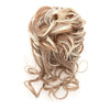 Synthetic Messy Bun Hair Extension with Claw Clip