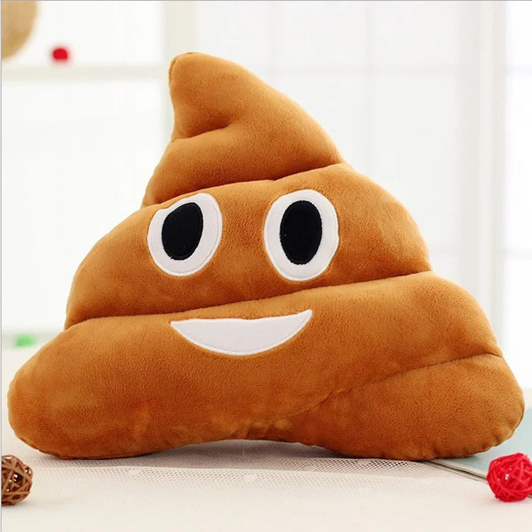 Funny Poop Plush Pillow – Soft Novelty Toy