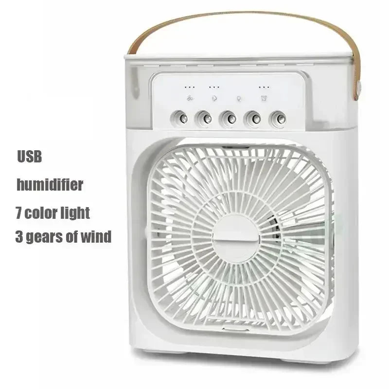 Portable USB Mini Evaporative Air Cooler with Mist