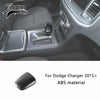 Carbon fiber ABS material interior trim kit for Dodge Charger 2015 and newer vehicles