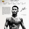 UFC Fighter Canvas Wall Art - MMA Boxing Poster for Gym & Man Cave Decor