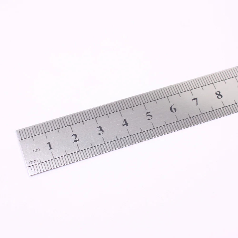 Precision Stainless Steel Ruler — 15 cm / 6 Inch