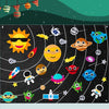 Farmtiere Filz-Story Board Wanddeko