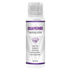 A bottle of Diamond Painting sealer with a silver cap and white label.