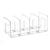 Clear 4-Section Purse Organizer for Closet, Shelf, or Display