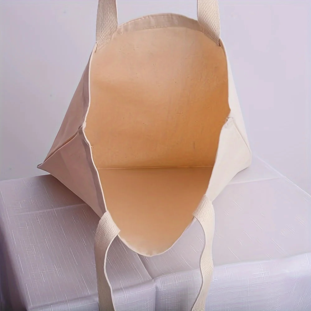 Everyday Cotton Tote Bag – Reusable, Durable & Perfect for Shopping or DIY