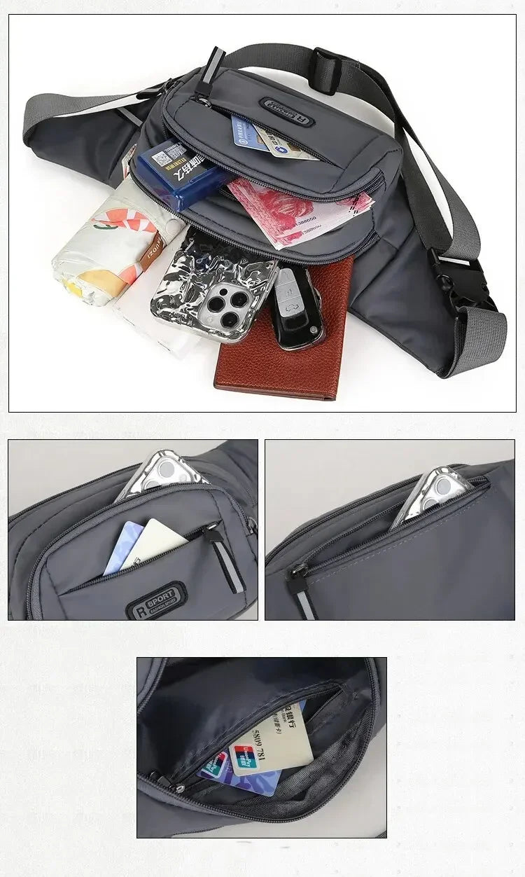 Ultra-Thin Anti-Theft Waist Pack for Men