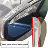 Carbon Fiber Style Car Mirror Rain Guards (Pair)
