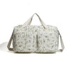 Charming Bear Embroidery Diaper Bag for Modern Parents