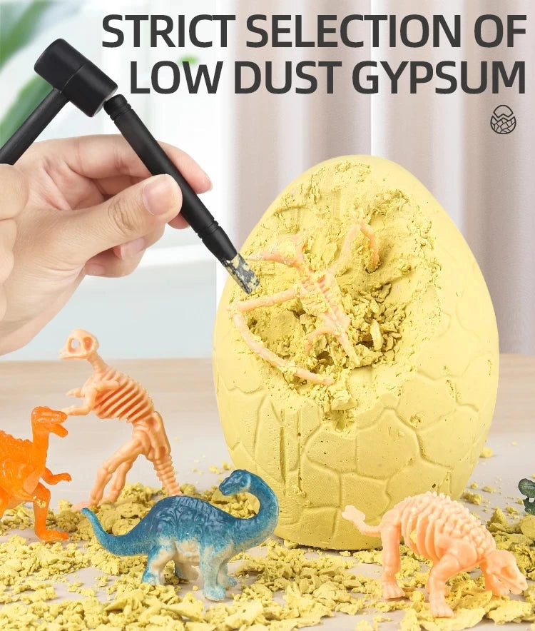 Dinosaur Fossil Dig Kit for Kids - Excavation Science Set