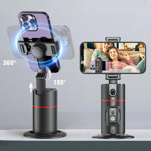AI Face Tracking Phone Gimbal with Remote Control