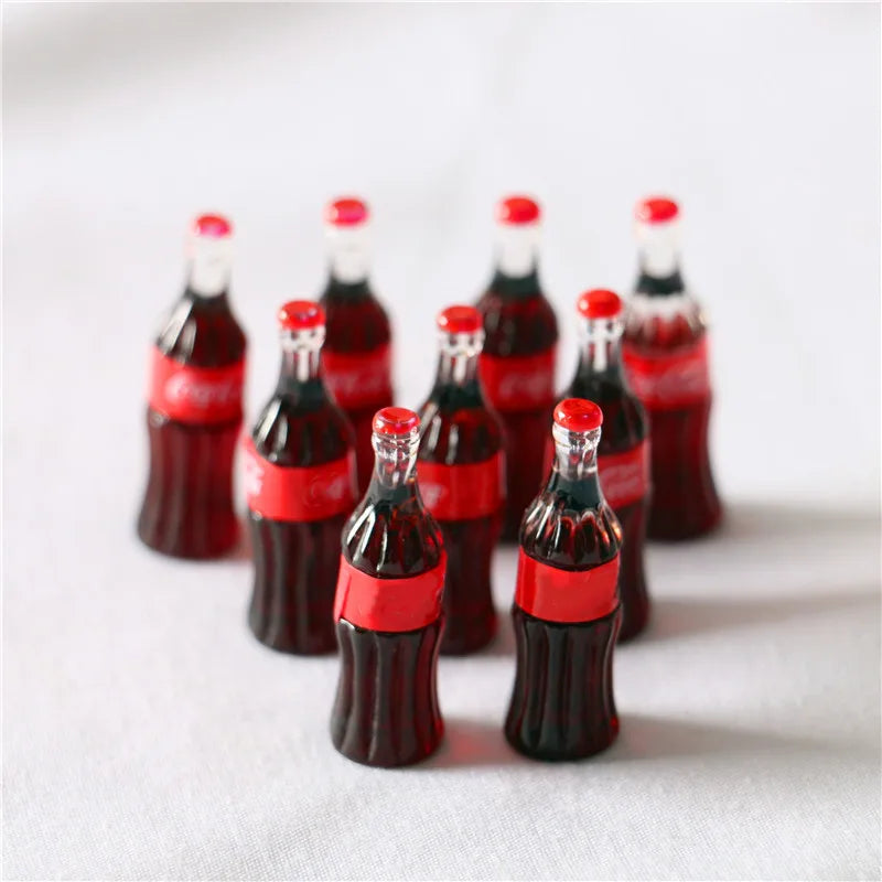 Miniature Beach Scene & Prank Cola Can Set