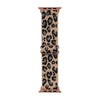 Leopard Print Nylon Apple Watch Band with Adjustable Strap