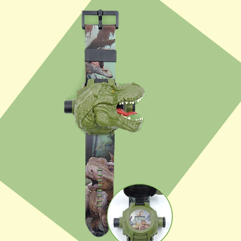 Dinosaur Projection Watch with 24 Light-Up Patterns