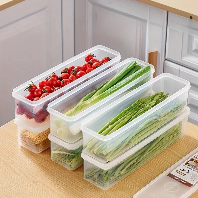 Set of 4 Rectangular Food Storage Containers