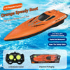 High-Speed Remote Control Boat with Dual Propellers