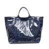 Leopard Print PVC Large Tote Bag
