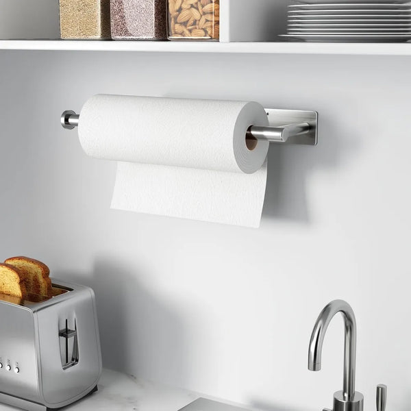 Stainless Steel Under-Cabinet Paper Towel Holder