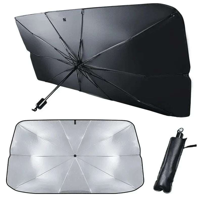 Retractable Car Windshield Sun Shade