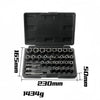 32-Piece Broken Bolt & Screw Extractor Set