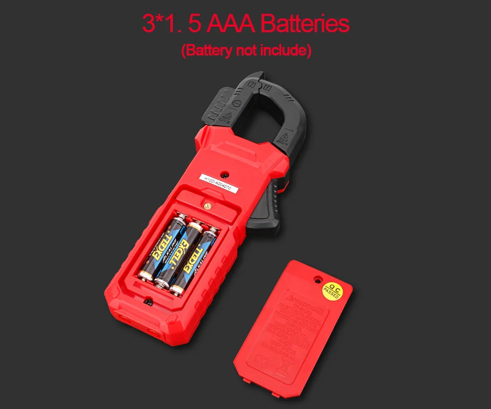 Professional Auto-Ranging Clamp Meter with True RMS and NCV