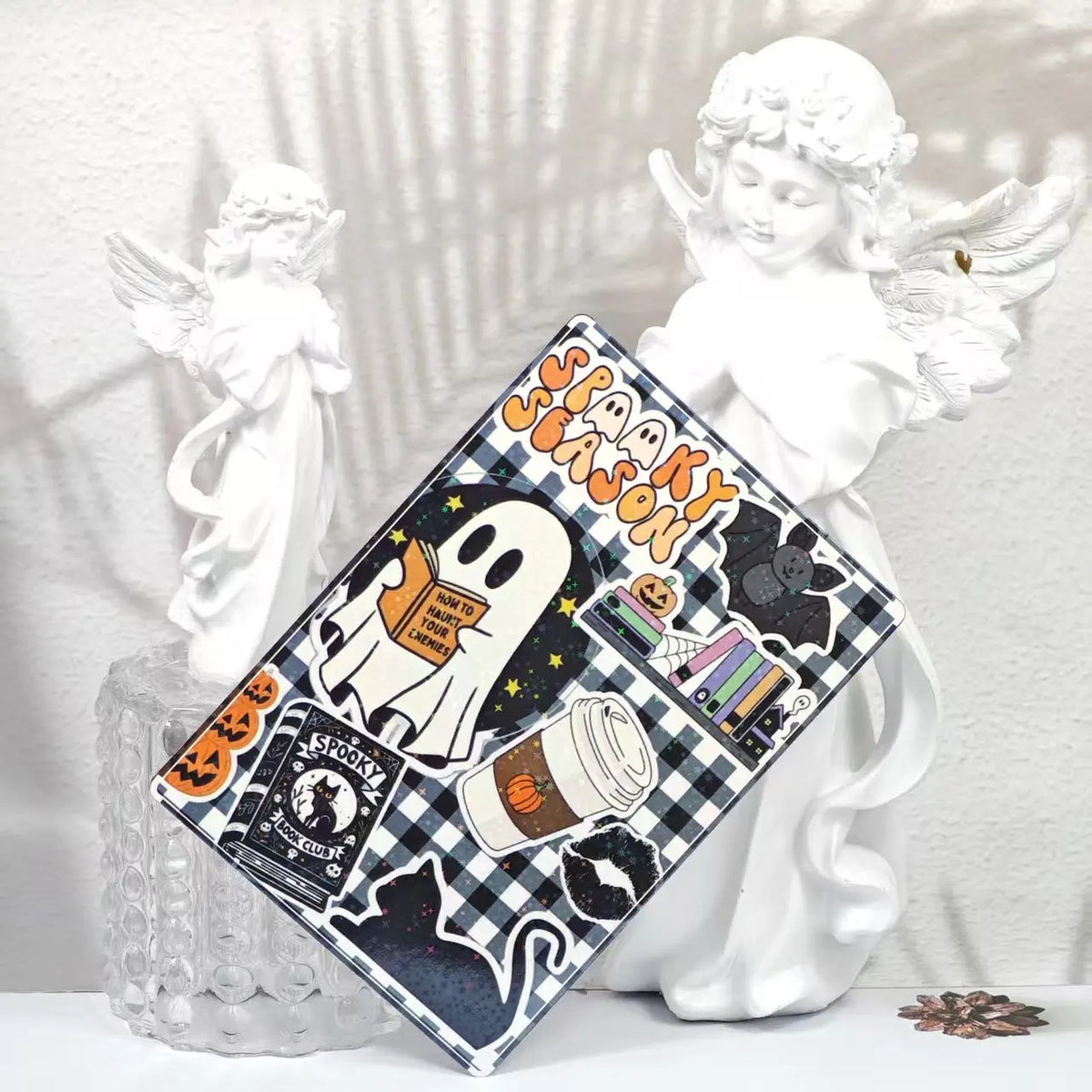 Cartoon Bow Design Insert Cards for Transparent Tablet Cases