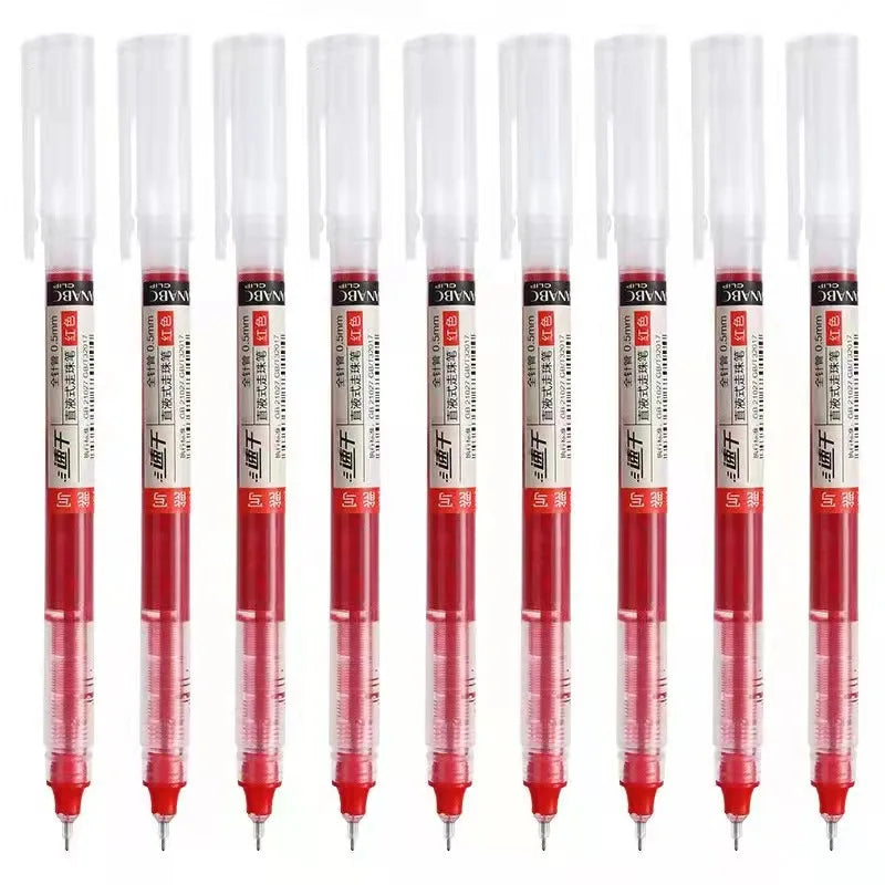 Quick-Dry Gel Pens – Smooth Writing 0.5mm (Set of 10)