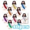 Mini Religious Figurine Set for Christmas and Easter Decor