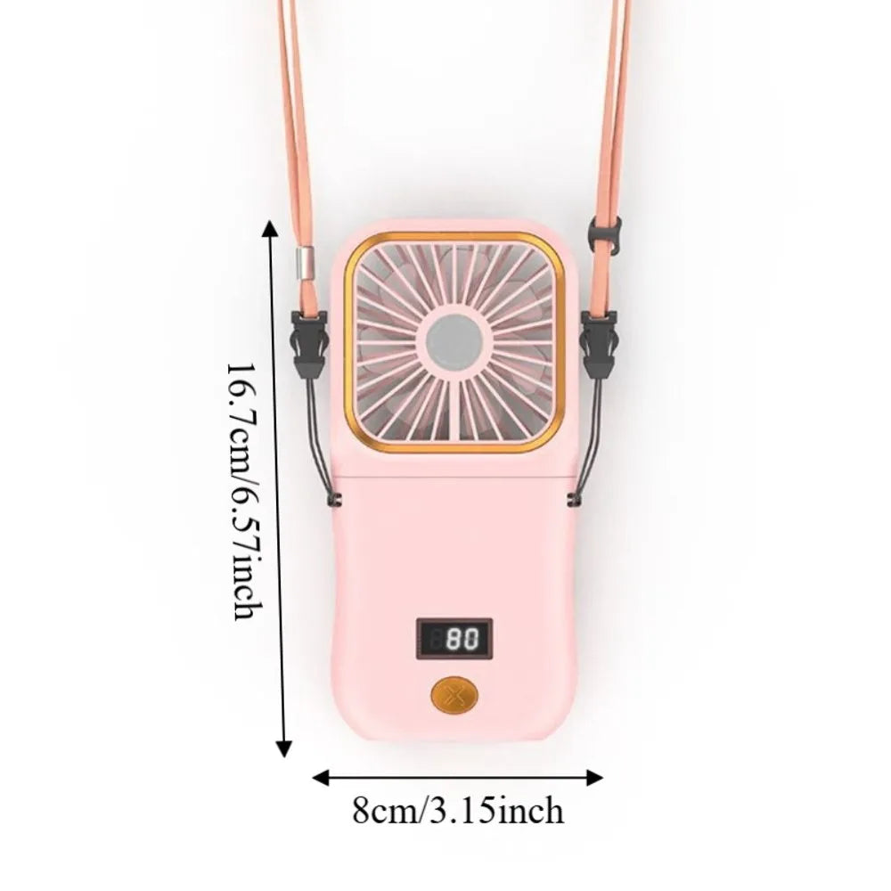 Tragbarer Hals- und Handventilator