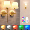 Wireless Rechargeable Wall Lamp with Remote Control