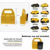 Wall-Mounted Battery Storage Rack for Dewalt 18V & 20V Li-Ion Batteries