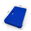 A blue high-density foam kneeling pad with a handle, designed as a waterproof, non-slip knee cushion.